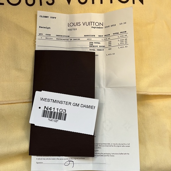 Louis Vuitton Westminster GM Damier - Picture 14 of 16